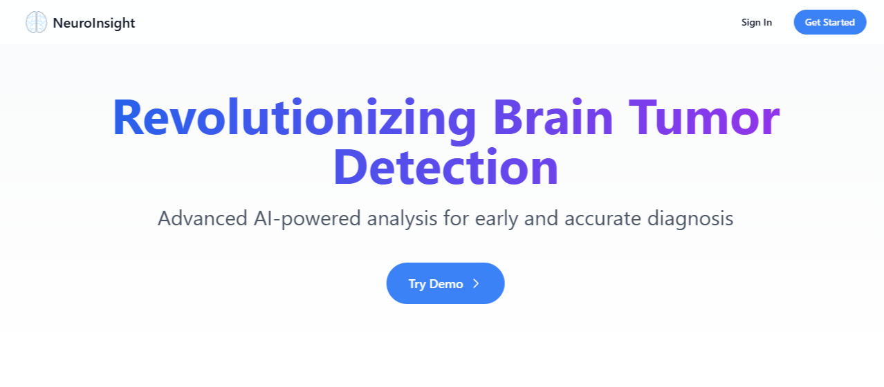Brain Tumor Detection System
