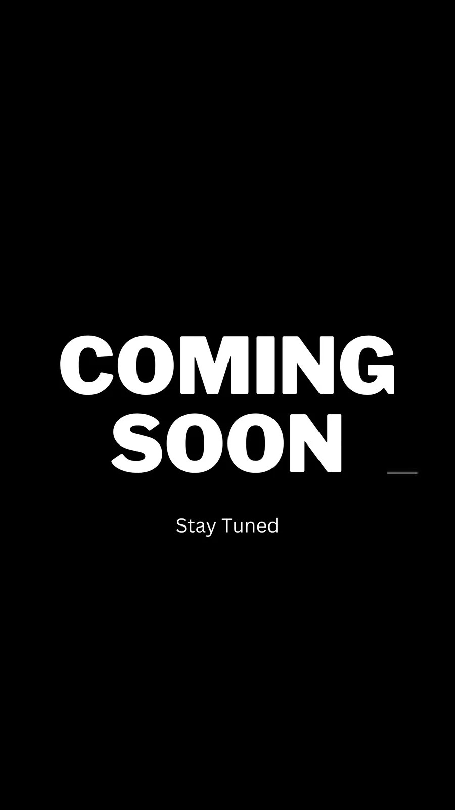Comming Soon